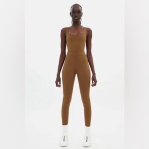 Girlfriend Collective Luxe Paneled Jumpsuit, Beachwood, S